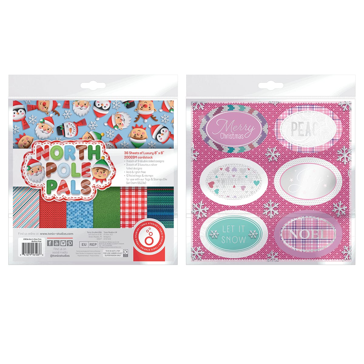 Tonic Studios North Pole Pals Papercraft Collection