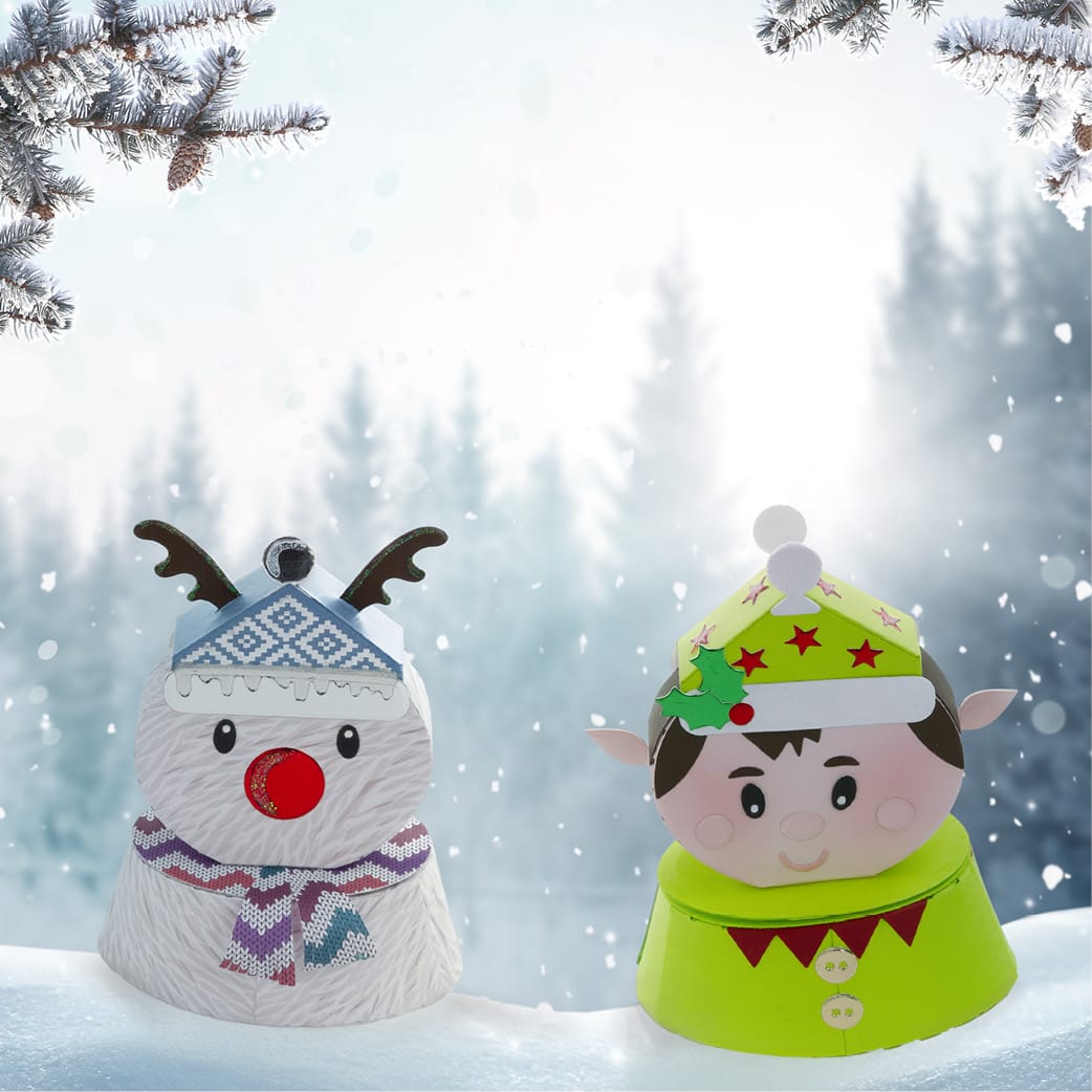 Tonic Studios North Pole Pals Papercraft Collection