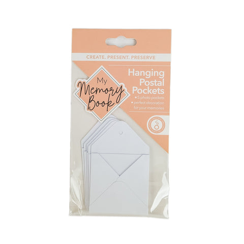 Tonic Studios Photo Wallets and Pockets My Memory Book - Hanging Postal Pockets - 5627e