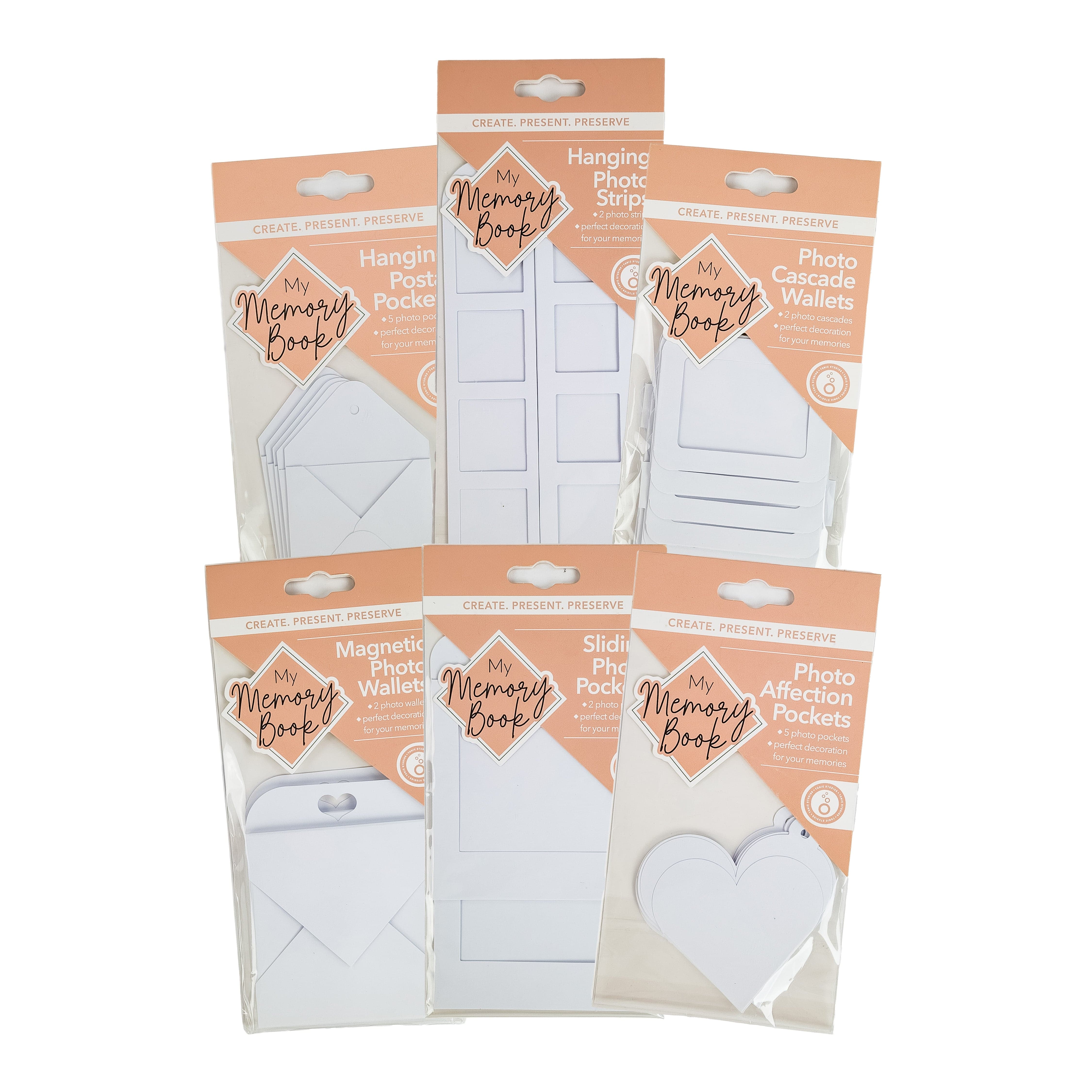 Tonic Studios Photo Wallets and Pockets My Memory Book - Magnetic Photo Pockets & Wallets Full Collection