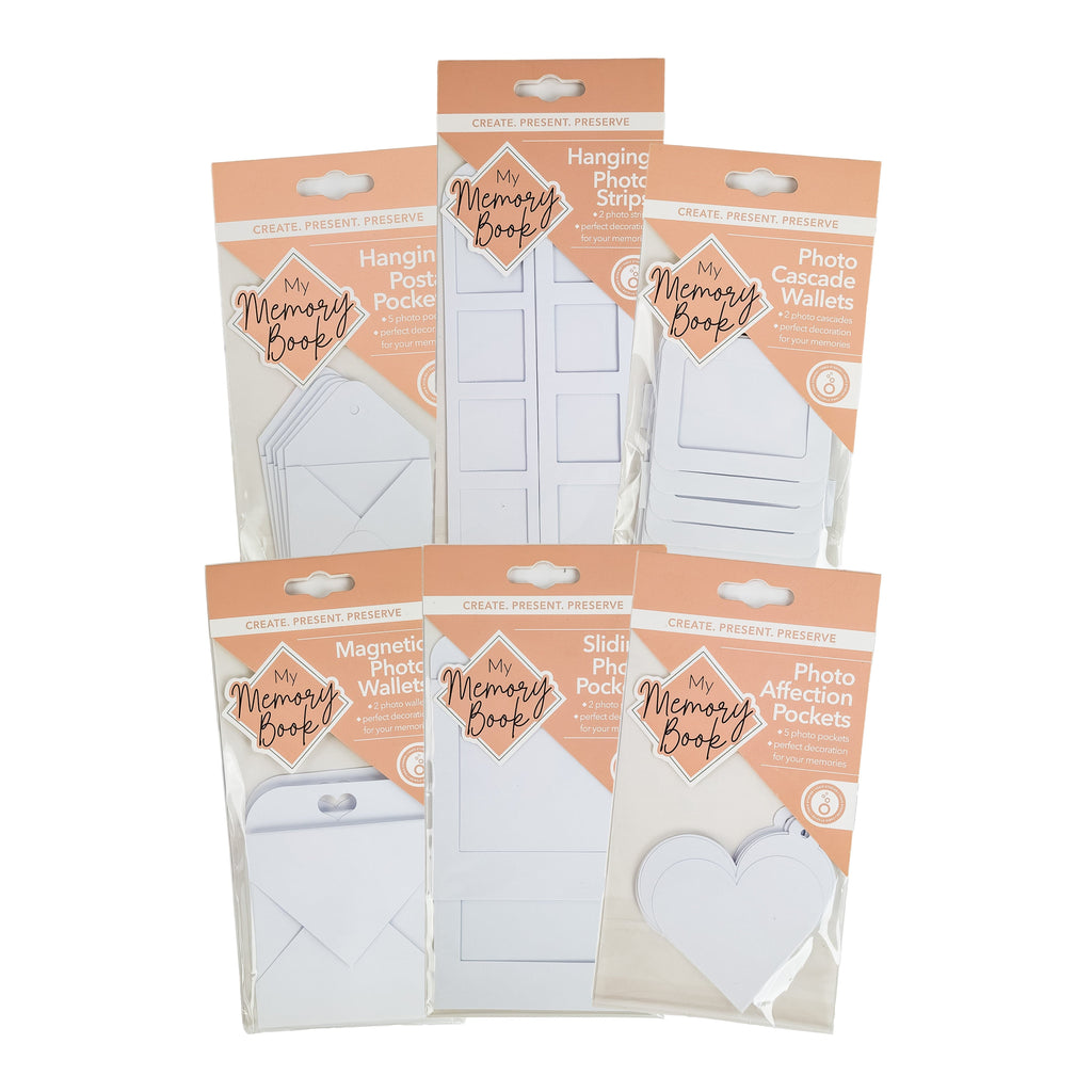 Tonic Studios Photo Wallets and Pockets My Memory Book - Magnetic Photo Pockets & Wallets Full Collection