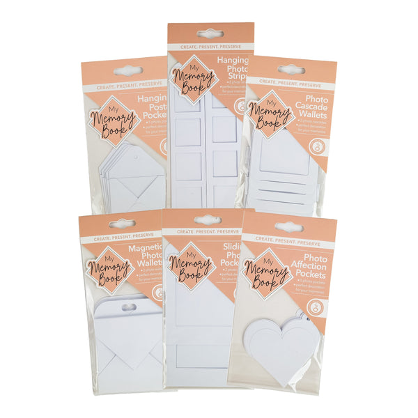 Tonic Studios Photo Wallets and Pockets My Memory Book - Magnetic Photo Pockets & Wallets Full Collection