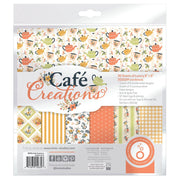 Tonic Studios Printed Papers CafÃ© Creations 8" x 8" Patterned Paper Pad - 5639E