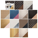 Load image into Gallery viewer, Tonic Studios Printed Papers Fabulous Fabrics 8&quot; x 8&quot; Patterned Paper Pad - 5836e