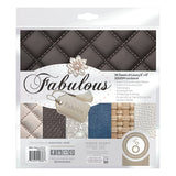 Load image into Gallery viewer, Tonic Studios Printed Papers Fabulous Fabrics 8&quot; x 8&quot; Patterned Paper Pad - 5836e
