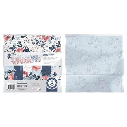 Tonic Studios Printed Papers Frosted Rose 8