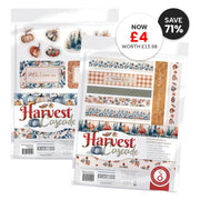 Tonic Studios Printed Papers Harvest Cascade  Foiled Toppers Collection - DB153