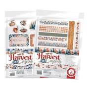 Tonic Studios Printed Papers Harvest Cascade  Foiled Toppers Collection - DB153