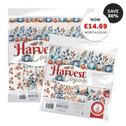 Tonic Studios Printed Papers Harvest Cascade Patterned Paper Pad Collection - DB152