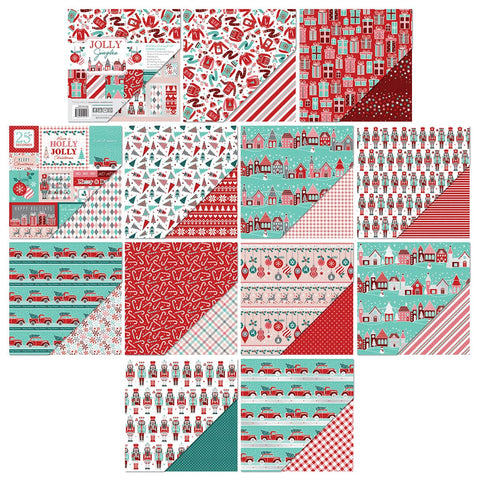 Tonic Studios Printed Papers Jolly Jingles 8