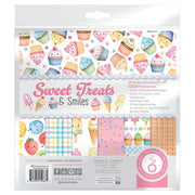 Tonic Studios Printed Papers Sweet Treats and Smiles 8" x 8" Patterned Paper Pad - 5987E