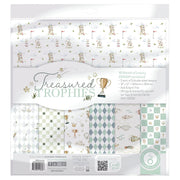 Tonic Studios Printed Papers Treasured Trophies 12" x 12" Patterned Paper Pad - 5858e