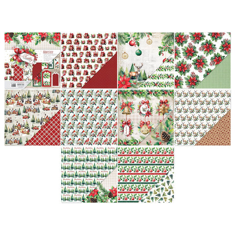 Tonic Studios Printed Papers Twinkling Traditions 12