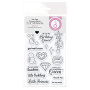 Tonic Studios Shaker Creator Tonic Studios - Shaker Creator - Princess Ducky Tots Toys Stamp Set - 3312E