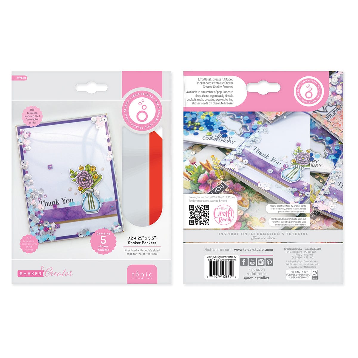 Tonic Studios Shaker Creator Tonic Studios - Shaker Creator - Shaker Pocket - 4.5" x 5.25" - 3874E