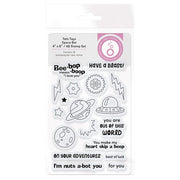 Tonic Studios Shaker Creator Tonic Studios - Shaker Creator - Tots Toys Space Bots Stamp Set - 3313E