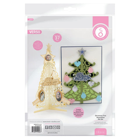 Tonic Studios Showcase Christmas Tree Decoration Die Set - 4948E