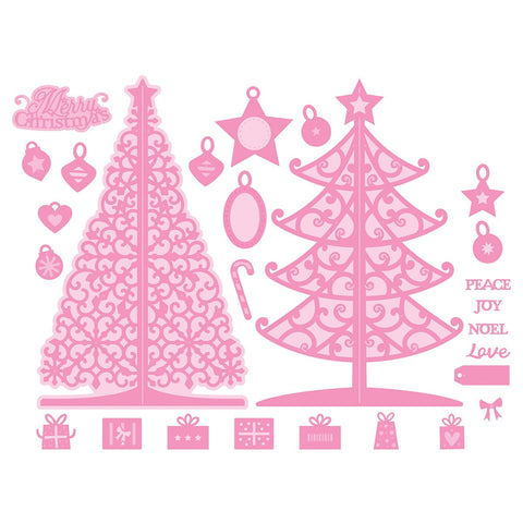 Tonic Studios Showcase Christmas Tree Decoration Die Set - 4948E