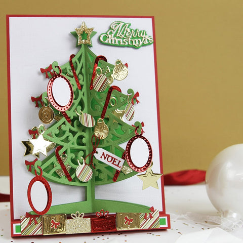 Tonic Studios Showcase Christmas Tree Decoration Die Set - 4948E