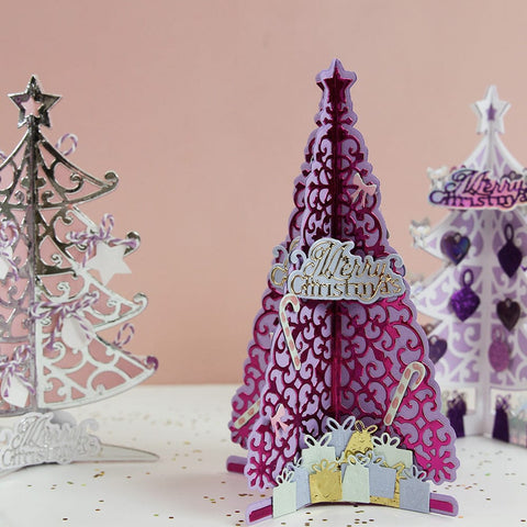 Tonic Studios Showcase Christmas Tree Decoration Die Set - 4948E