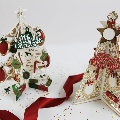 Tonic Studios Showcase Christmas Tree Decoration Die Set - 4948E