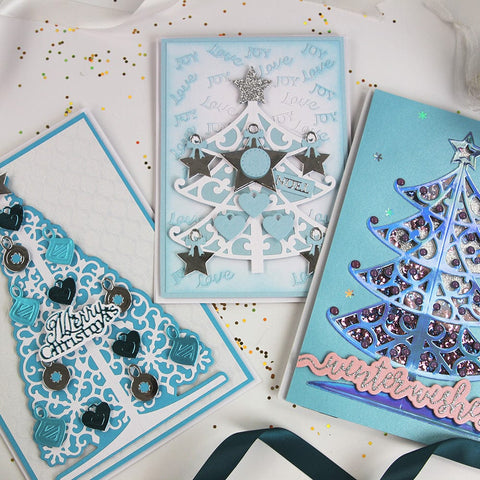 Tonic Studios Showcase Christmas Tree Decoration Die Set - 4948E