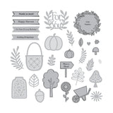 Load image into Gallery viewer, Tonic Studios Stamp Club Stamp Club - Woodland Harvest - Stamp &amp; Die Set - SC31