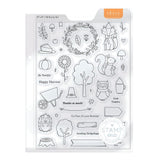 Load image into Gallery viewer, Tonic Studios Stamp Club Stamp Club - Woodland Harvest - Stamp &amp; Die Set - SC31