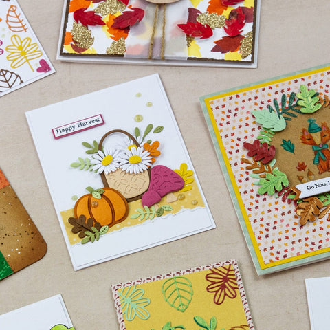 Tonic Studios Stamp Club Stamp Club - Woodland Harvest - Stamp & Die Set - SC31