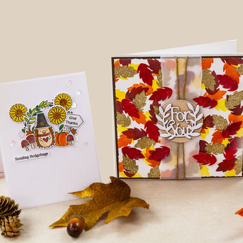 Tonic Studios Stamp Club Stamp Club - Woodland Harvest - Stamp & Die Set - SC31