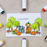 Load image into Gallery viewer, Tonic Studios Stamp Club Stamp Club - Woodland Harvest - Stamp &amp; Die Set - SC31