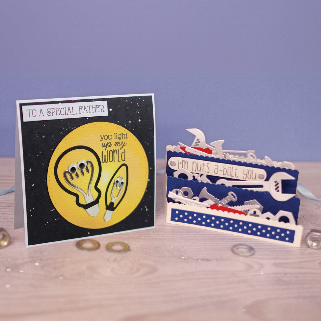 Tonic Studios Stamps Bulbs and Bolts Stamp Set - 5072e