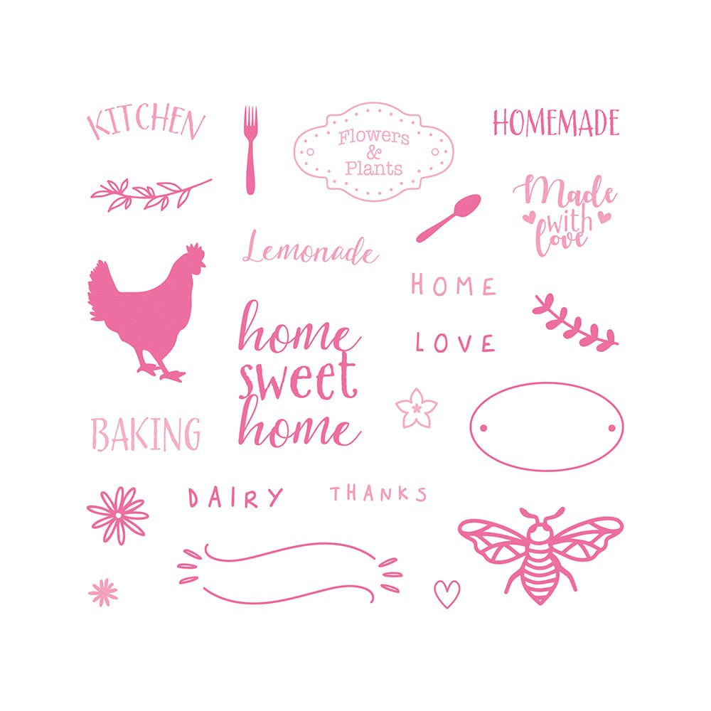 Tonic Studios Stamps Tonic Studios - Country Jug Stamp Set - 3809E