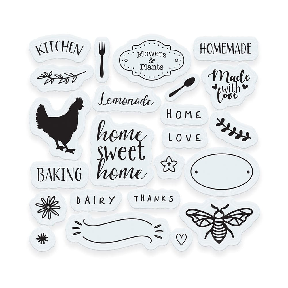 Tonic Studios Stamps Tonic Studios - Country Jug Stamp Set - 3809E