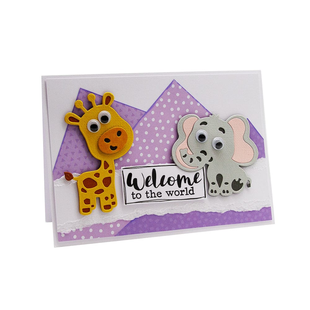 Tonic Studios Stamps Wild About Zoo Stamp Set - 5020E