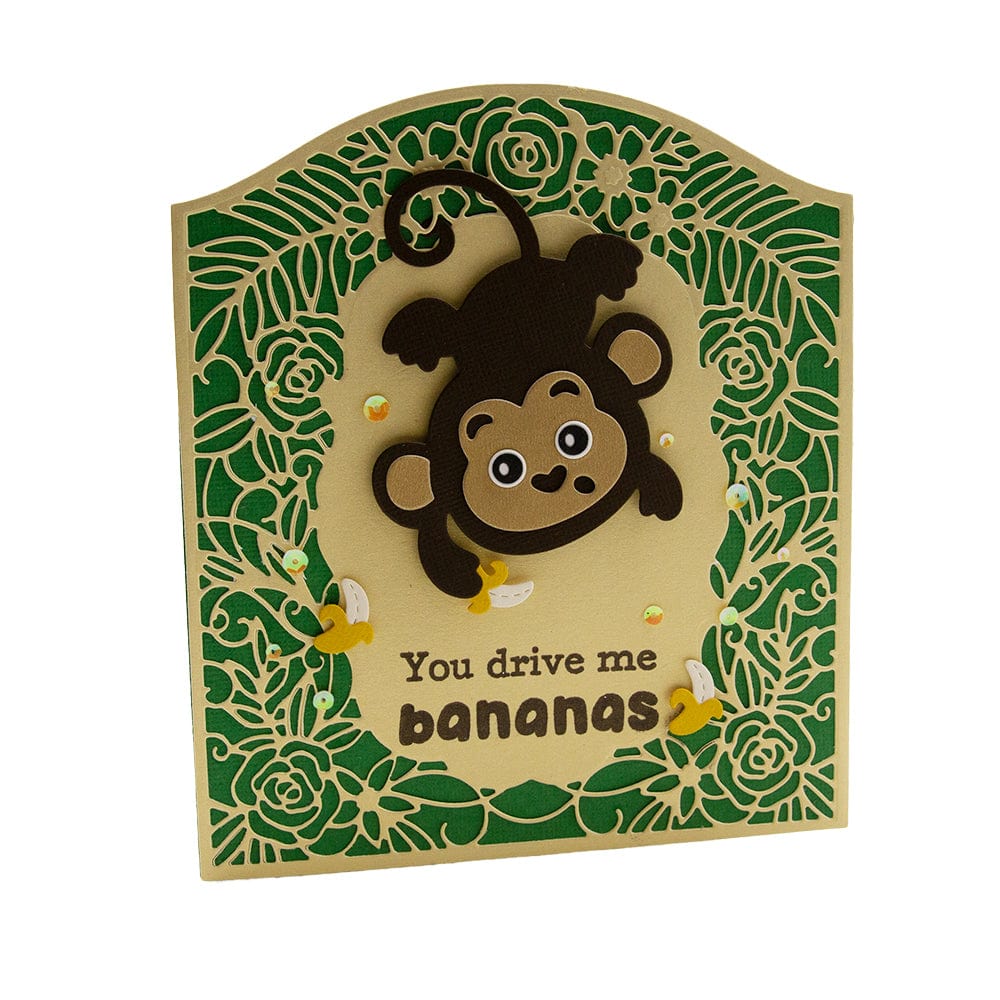 Tonic Studios Stamps Wild About Zoo Stamp Set - 5020E