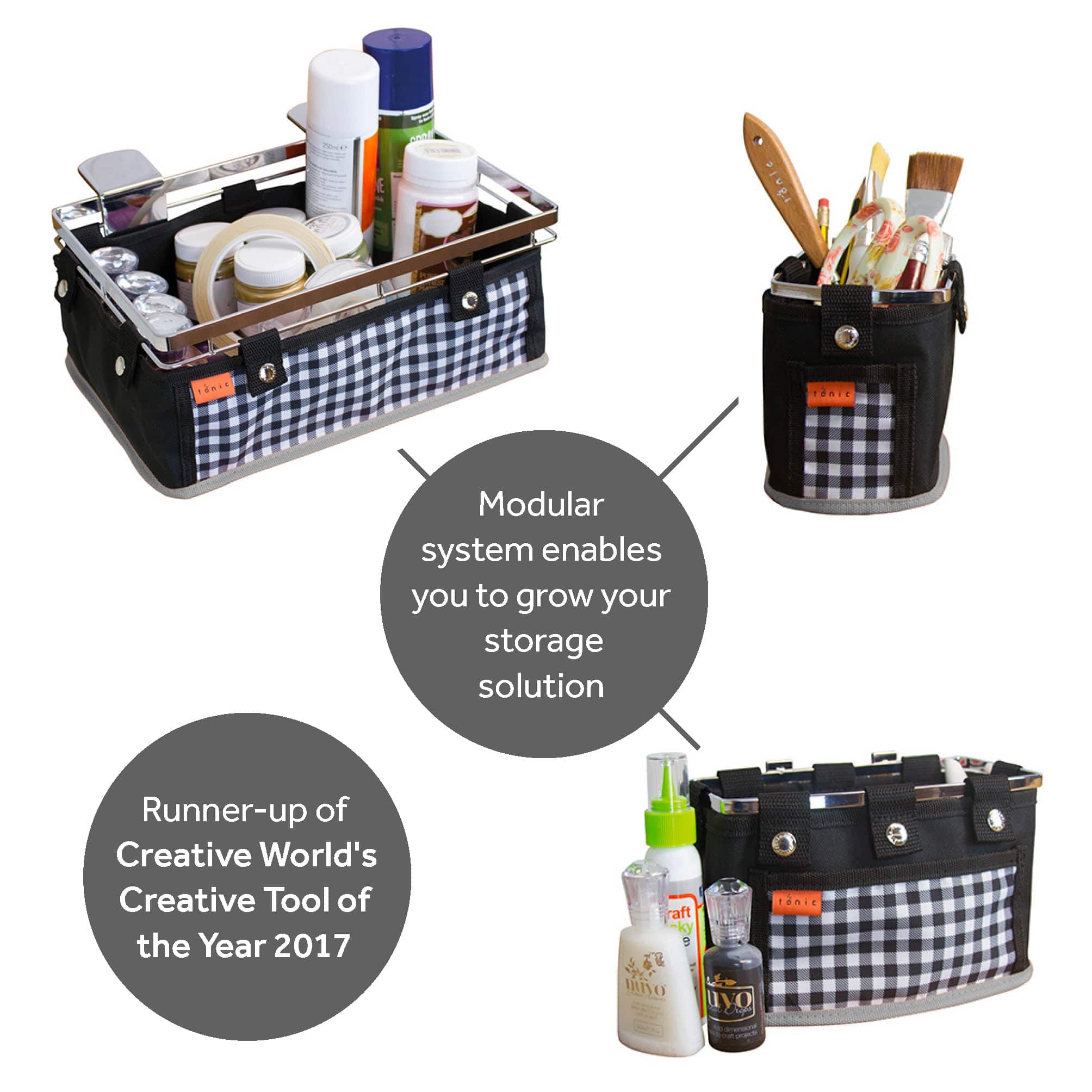 Tonic Studios Storage Tonic Studios - Storage - Table Tidy Main Caddy - 1643e