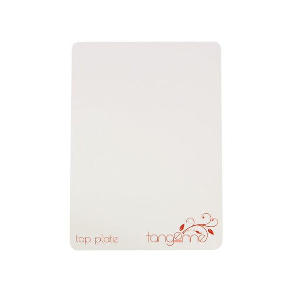 Tonic Studios Tangerine Tonic - Tangerine - White Mini Top Plate - 149e