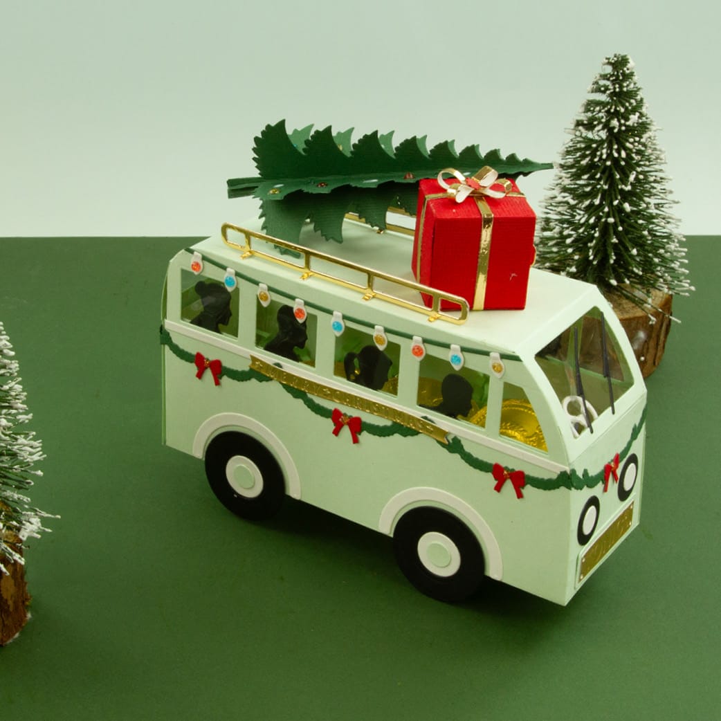 Tonic Studios Tinsel Travel Van Die Set