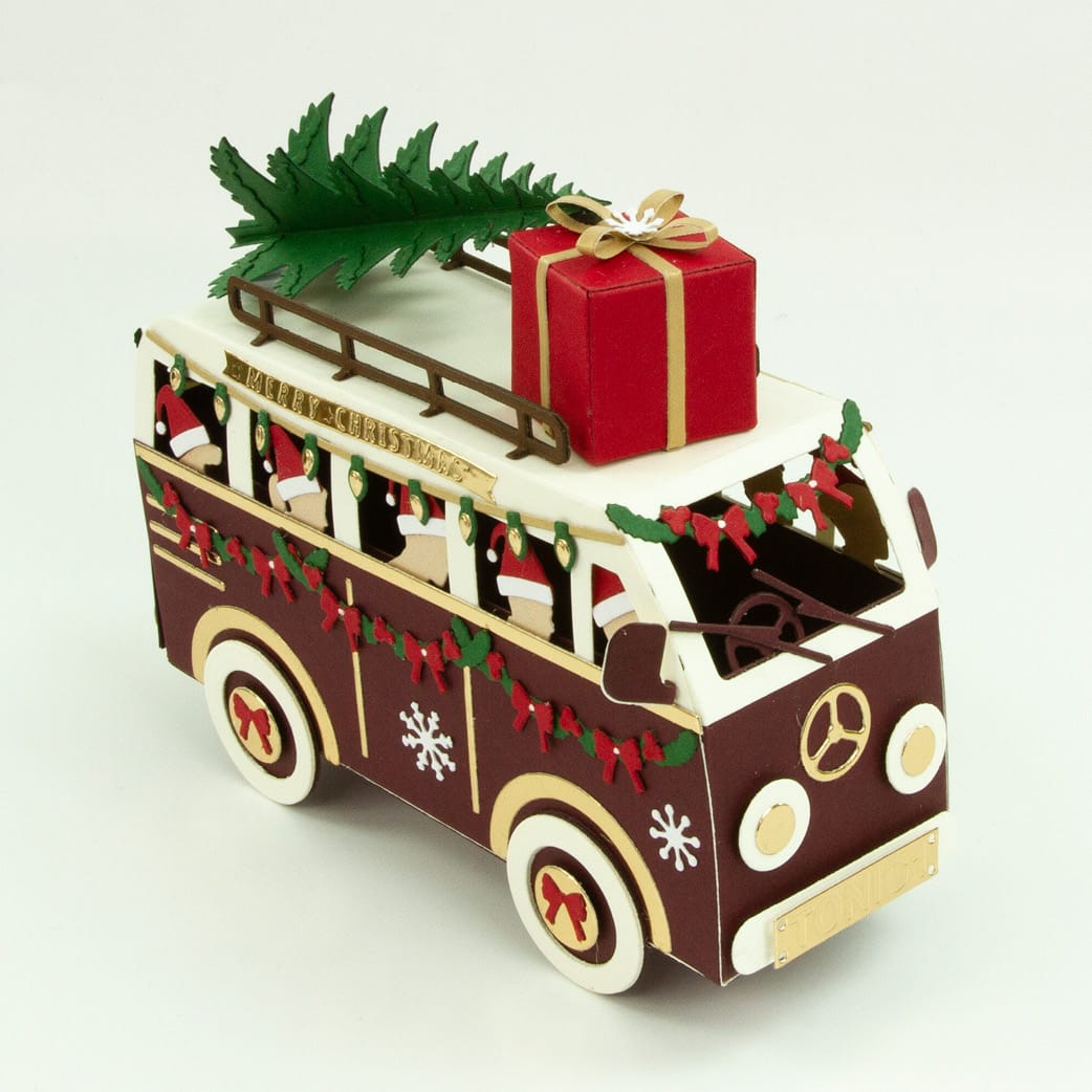 Tonic Studios Tinsel Travel Van Die Set