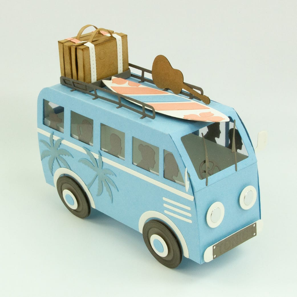 Tonic Studios Tinsel Travel Van Die Set