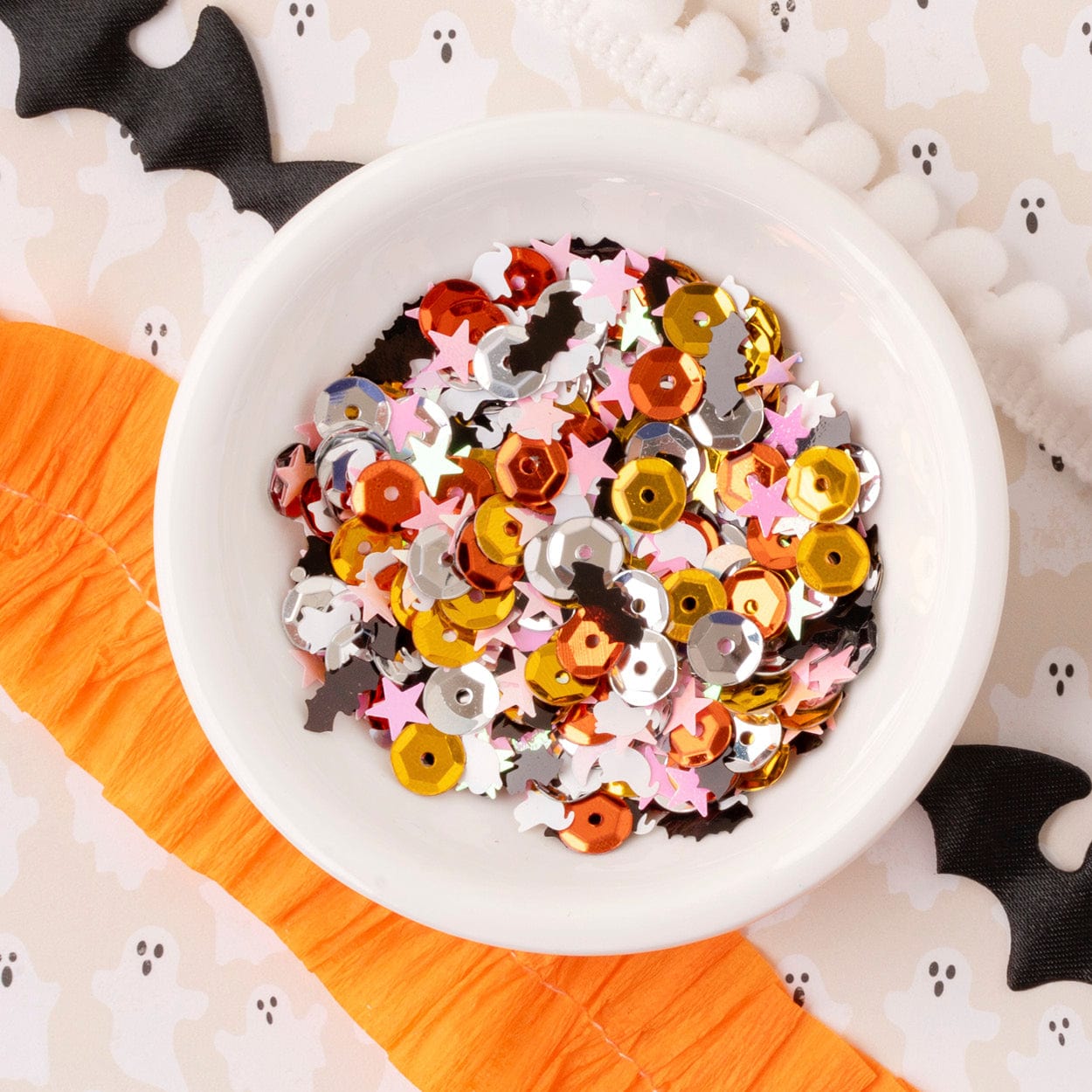 Tonic Studios Tonic Studios “Tricks & Treats” Halloween Craft Bundle – Washi Tape, Sequins & Trims, Ephemera, and Nuvo Alcohol Markers Set – Perfect for Halloween Scrapbooking, Cardmaking & DIY Crafts