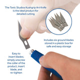 Load image into Gallery viewer, Tonic Studios Tools Tonic Studios - Tools - Kushgrip Art Knife - 201e