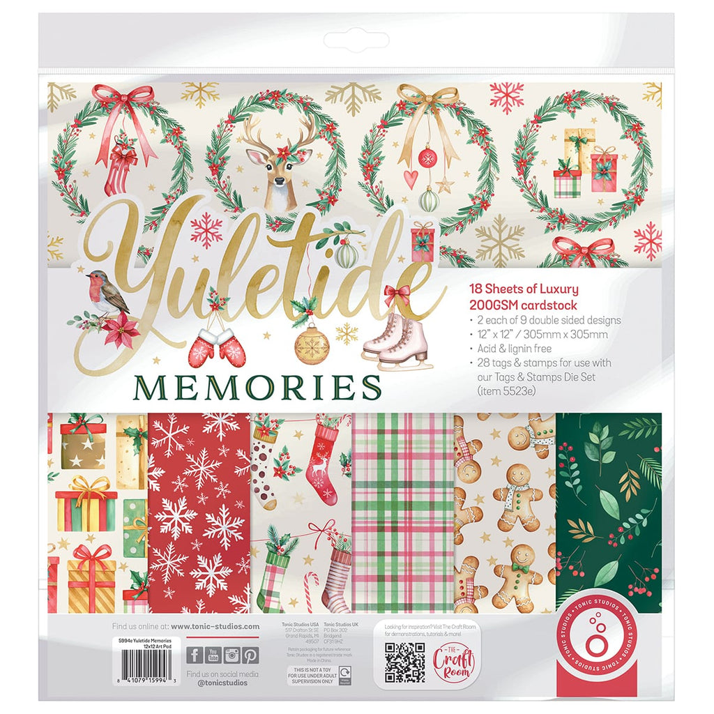 Tonic Studios Yuletide Memories Collection