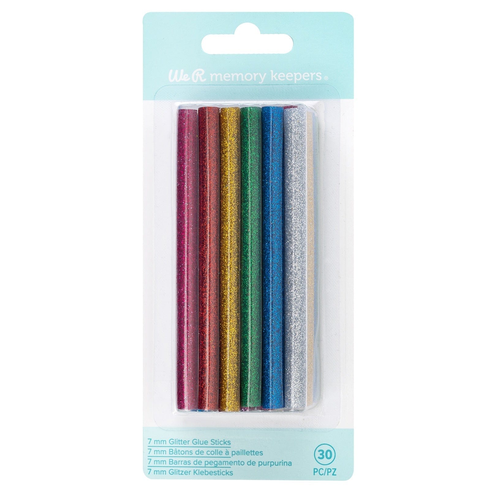 We R Makers Adhesives We R Makers Creative Flow Hot Glue Sticks-Glitter