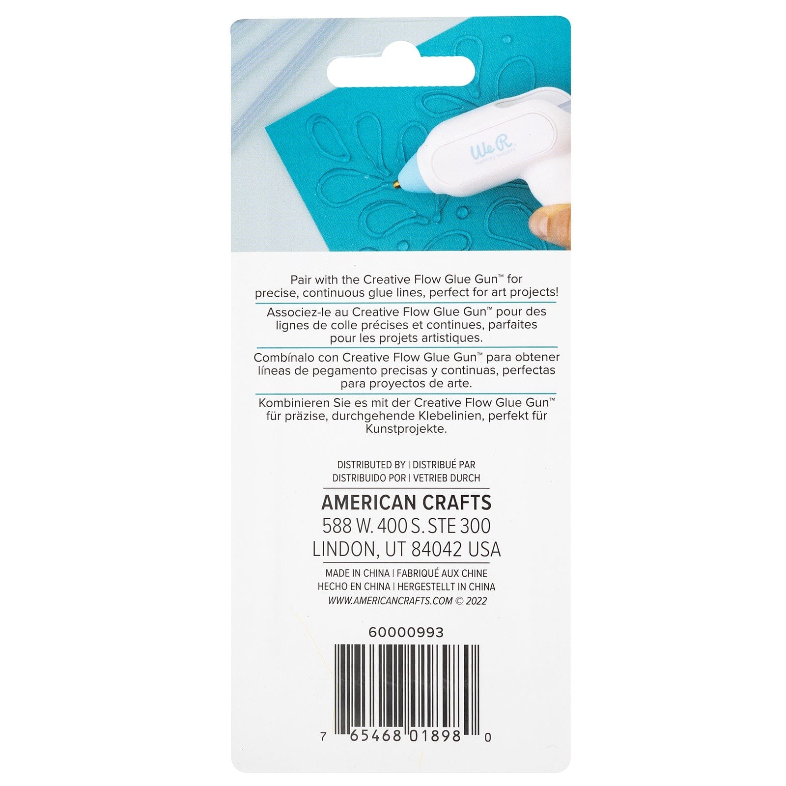 We R Makers Adhesives We R Makers Creative Flow Hot Glue Sticks-Glitter