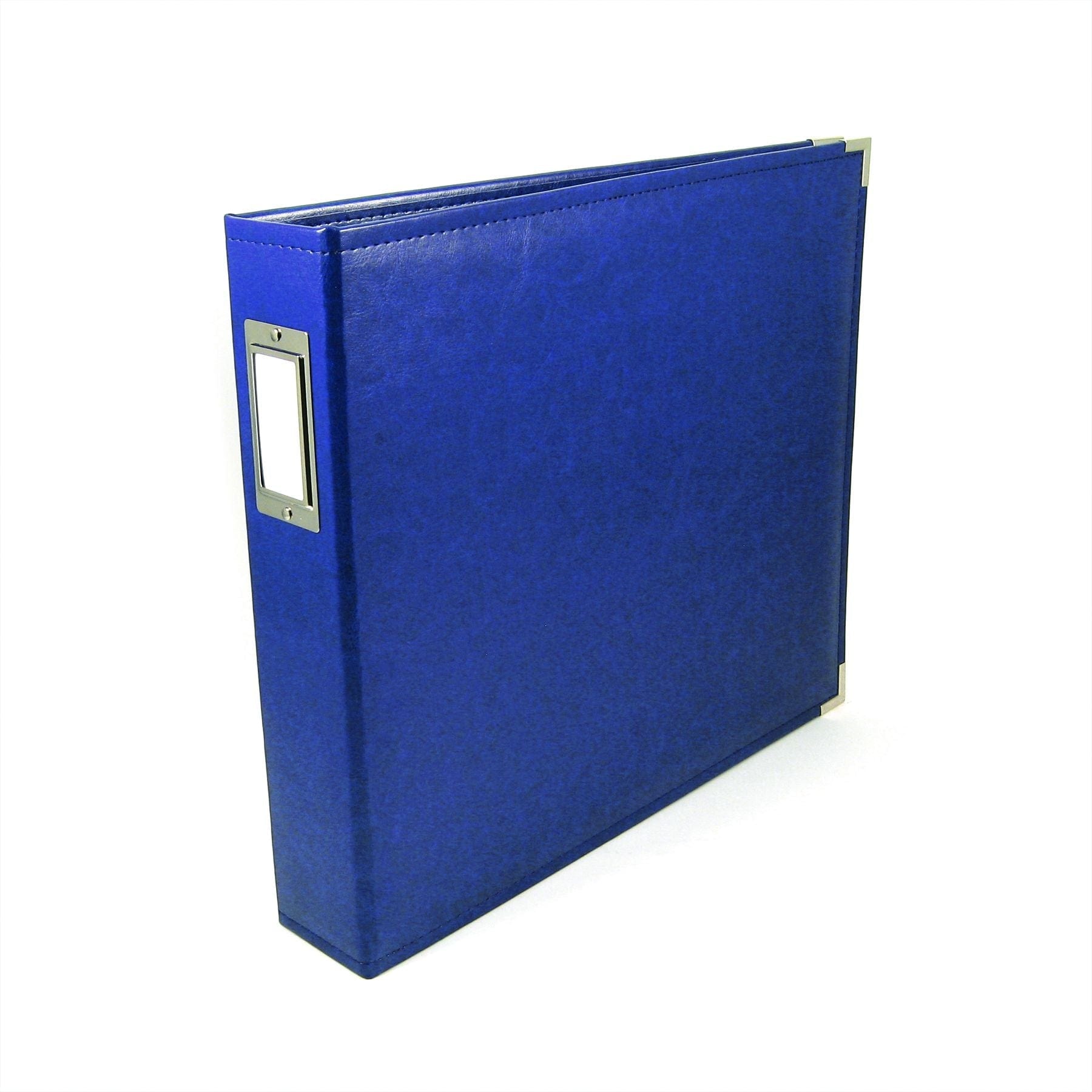 We R Makers Albums Cobalt We R Makers 12x12 Faux Leather D-Ring Photo Album