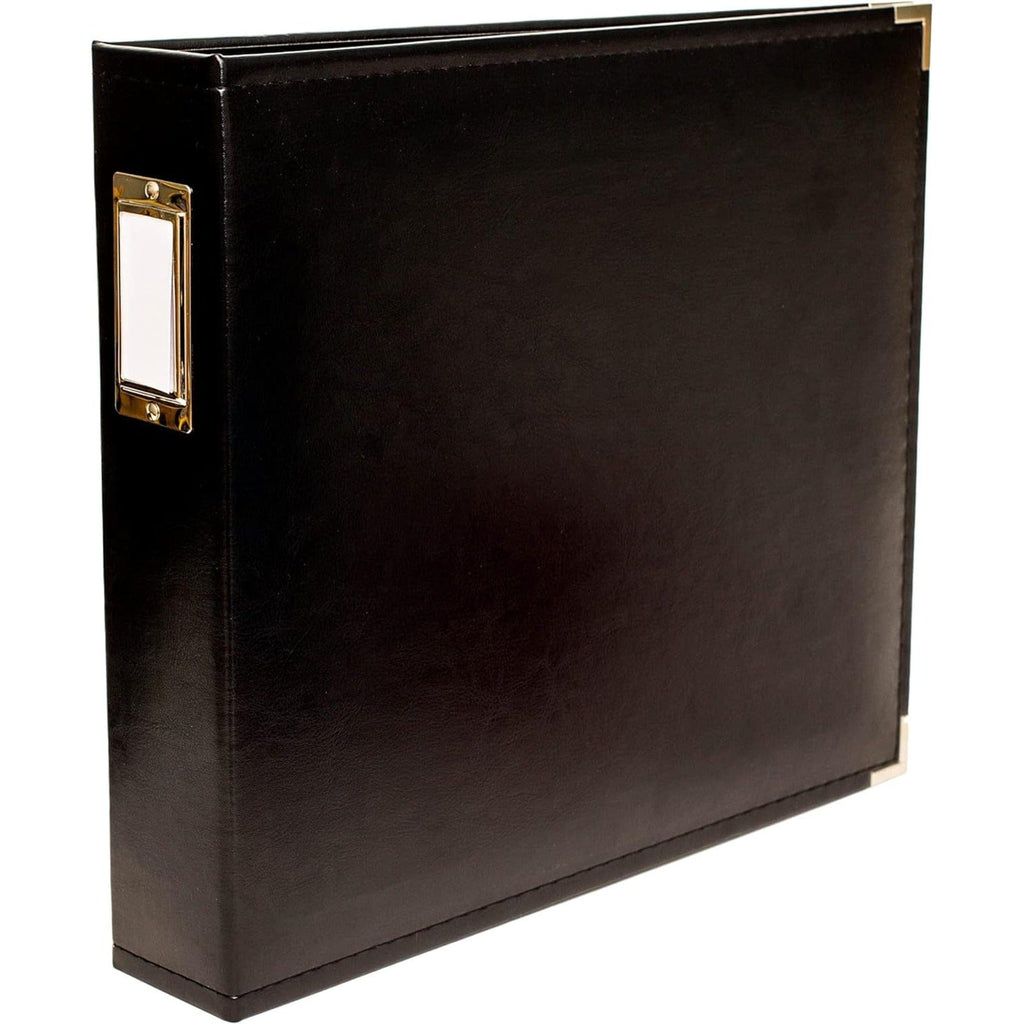 We R Makers Albums We R Makers 12x12 Faux Leather D-Ring Photo Album