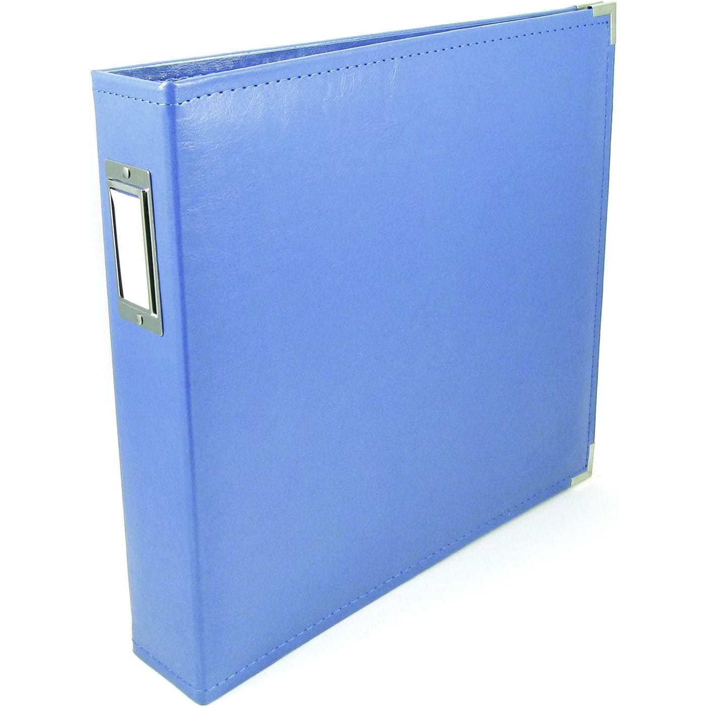 We R Makers Albums We R Makers 12x12 Faux Leather D-Ring Photo Album - Country Blue