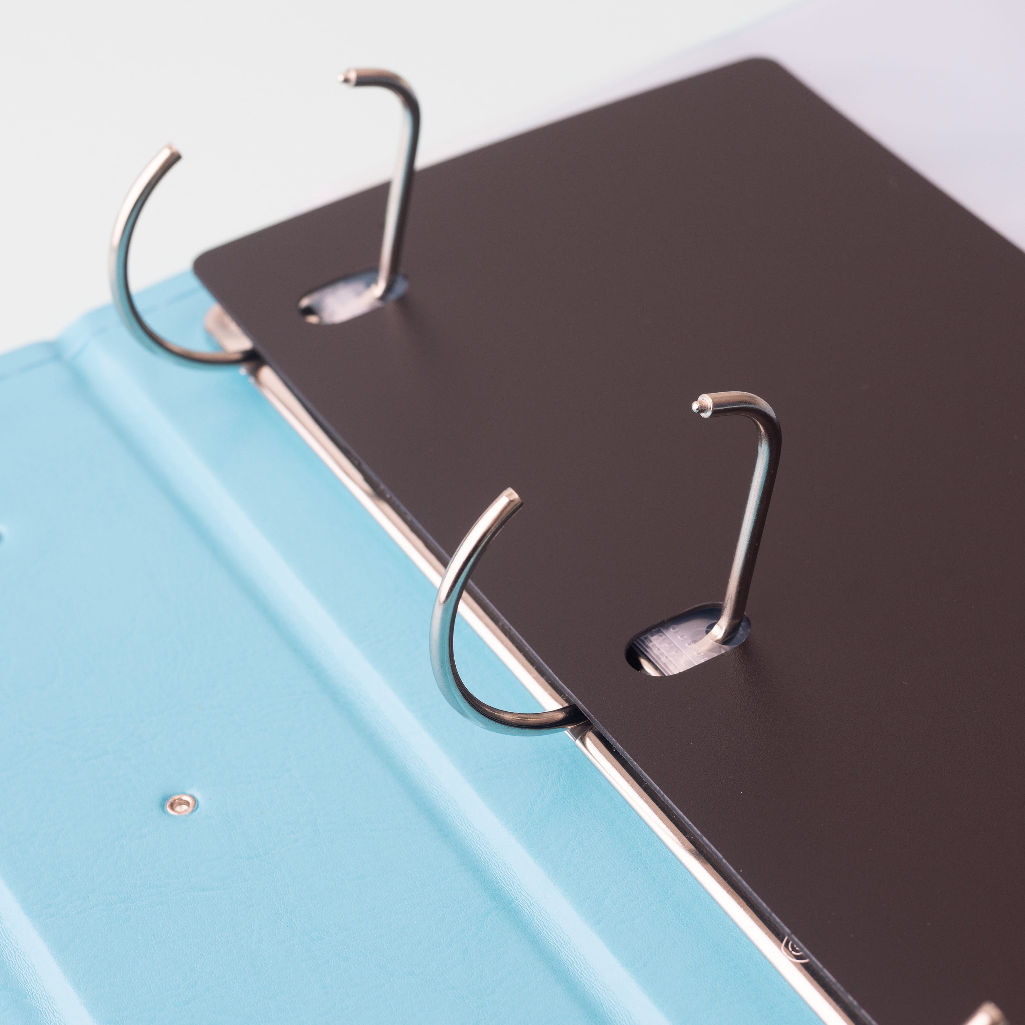 We R Makers Albums We R Makers - 8.5" x 11" Faux Leather D-Ring Photo Album - Aqua